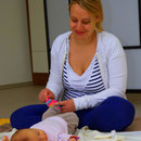 Mia mit Mama Sonja