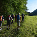 Nach einer halben Stunde Wanderung sind erst wenige Höhenmeter geschafft