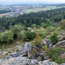 Blick von oben Richtung Lommiswil
