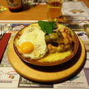 Herrliche Käseschnitte "Complet" in der Teuffelen