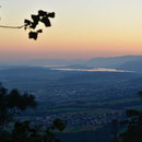 Fantastischer Ausblick aus der Stiegelos ins Seeland