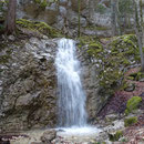 Der Wasserfall führt selten so viel Wasser