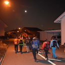 Start in Egerkingen im Mondlicht