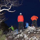 auf dem Rüttelhorn ist das Tageslicht in Mondlicht übergegangen