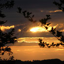 Sonnenuntergang ...