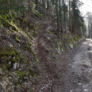 Da zweigt der Weg links ab