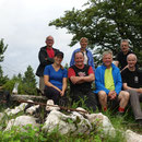 Gruppenfoto auf dem Gipfel