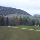 ... und das Ziel "Hinterweissenstein" in Sicht. Am rechten Bildrand das Kurhaus Weissenstein