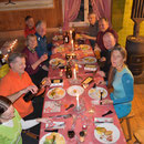 gemütliches Raclette in der Hütte