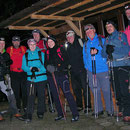 Gruppenbild vor dem Berghaus
