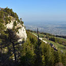 Blick zum Vorgipfel des Dilitsch-Chopfs und Hinter Weissenstein