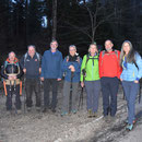 am Start an der Binzbergstrasse in Gänsbrunnen