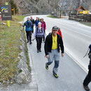 Ein kurzes Stück Asphalt in Gänsbrunnen