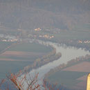 Blick auf die Aare bei Lüsslingen