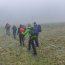 Start im Nebel