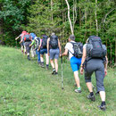 Start bei der Wasserfallen