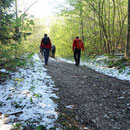 Danach erste Schneereste