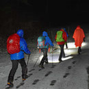 ab Briefkasten geht's in den Neuschnee