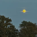 Auch der Vollmond zeigt sich