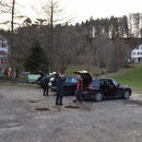 Startvorbereitungen auf dem Balmberg