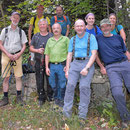 Gruppenbild hinter dem Waldhaus