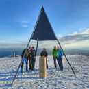 Gruppenfoto auf der Röti