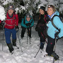 Marco mit den Frauen im Unterholz