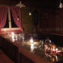 Esstisch in der Hütte