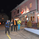 Start beim Stampfeli bei minus 3 Grad. Später werden es minus 6 Grad.