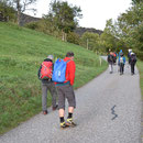 Warmlaufen auf Asphalt