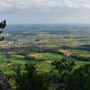 Blick vom Schattenberg nach Wangen an der Aare