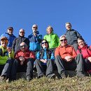 Gruppenfoto nach zweistündigem Beizenaufenthalt und einem einzigen konsumierten Getränk