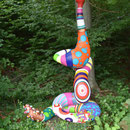 Farbige Kunst