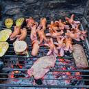 Grillauslage