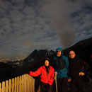 Wandergruppe 2 ist bereits am Ziel eingetroffen