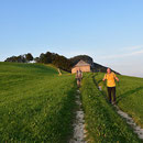 Schlussduo im Sonnenuntergangs-Licht 