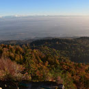 Blick Richtung Alpen