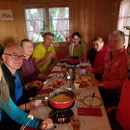 gemütliches Fondue Essen