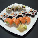 Eine Auswahl von Sushi