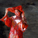 169 - Su Liu - Chinese Red - oil on linen - 120x100