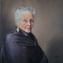 75 - Jesús carrasco Fernández - Una mirada del pasado - oleo sobre lienzo - 64×55