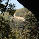 Blick zurück zum Kloster