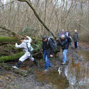 Parfois le parcours est difficile ! (Bonnelles 21/ 01/12)