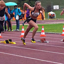 Start Vorlauf über 75m - Vevi