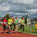 Start 800m der AK W11 mit Johanna und Viktoria