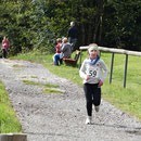 Verena auf dem Weg ins Ziel