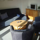 Monteurwohnung Zempin Wohnzimmer