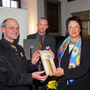 Matthias Reiser, Sven Christian Finke und Brigitte Zypris