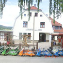 Gleisansicht des Draisinenbahnhofs