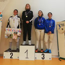 Podium M17 avec Zoé et Léane